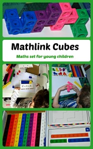 Mathlink Cubes A Maths set for younger children which helps them understand some basic maths principles