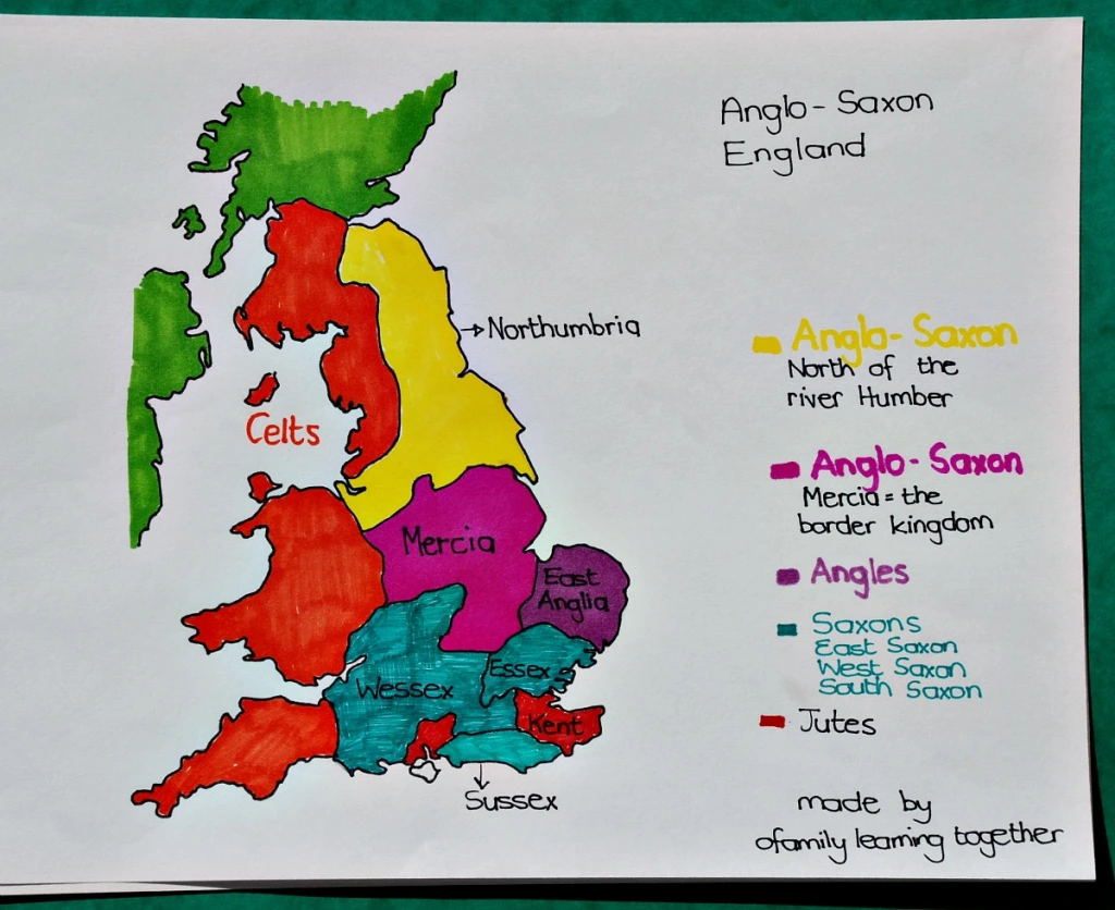 Anglo Saxon World Map