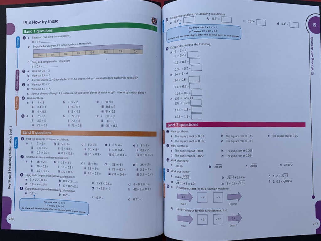 Mastering Mathematics Book 1. KS3 Maths resource perfect for Year 7 home education